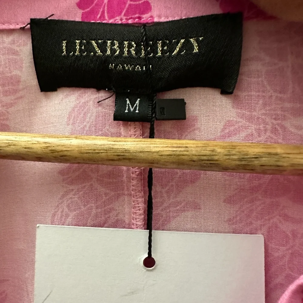 Lexbreezy Aloha Button Down Dress Size M - Picture 6 of 7